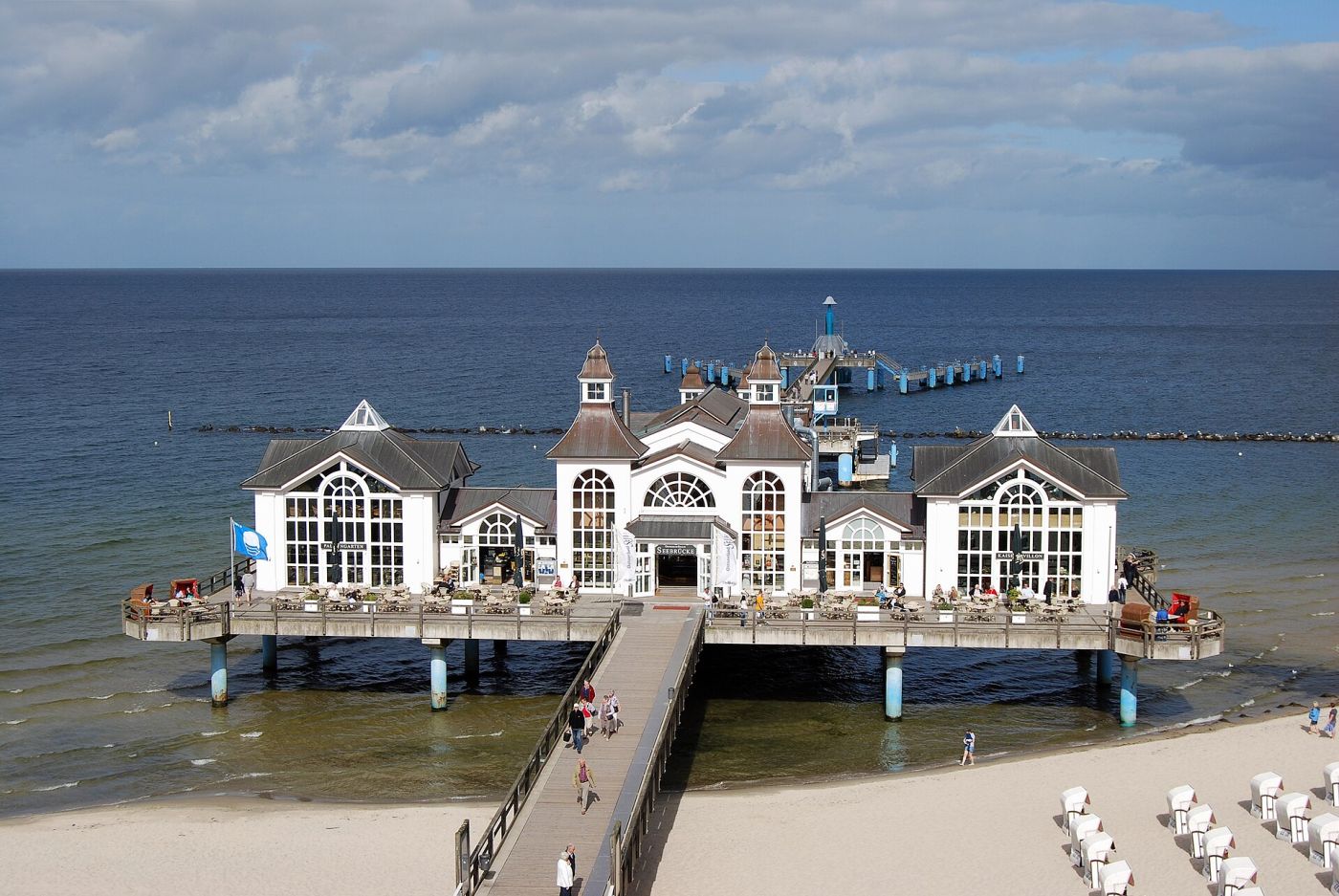 Seebrücke Sellin – Ausflugsziel nahe Moritzdorf auf Rügen