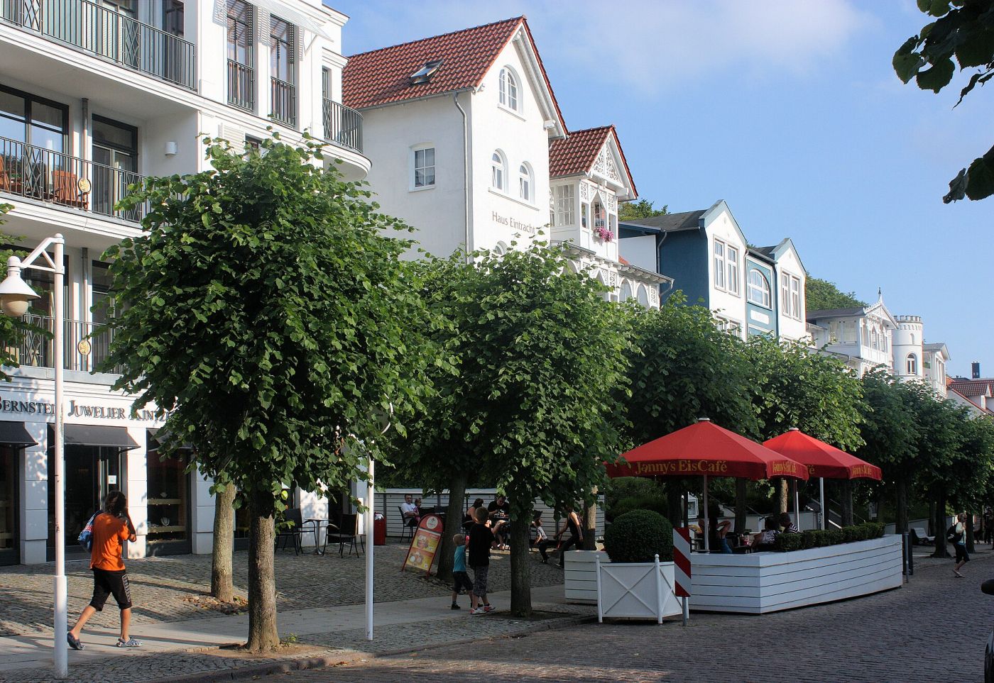 Wilhelmstraße Sellin – Ausflugsziel nahe Moritzdorf auf Rügen